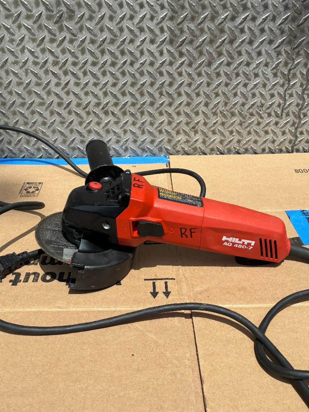 HILTI AG 450-7 Angle Grinder 4.5" Corded 7amp 120V Concrete Metal Grinding CLEAN
